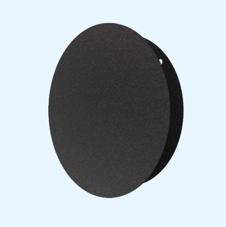 20RVM Black (черный) ERA Решетка вентиляционная RVM сетка разъемная на магнитах D200 окраш.сталь